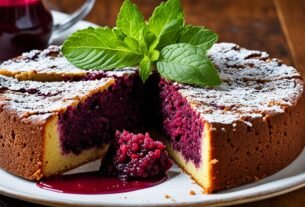 Bolo de beterraba integral