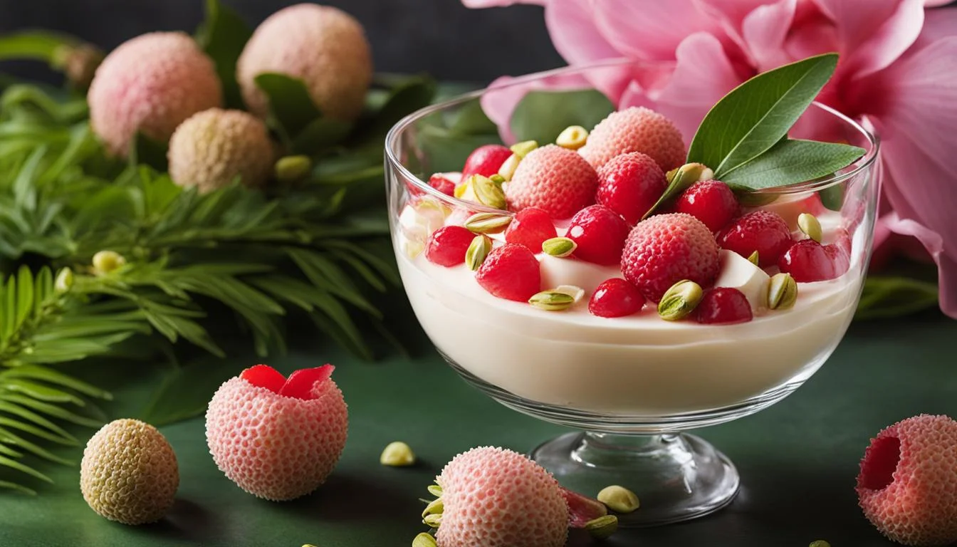 Manjar de Lichia: Sobremesa Tropical Refrescante