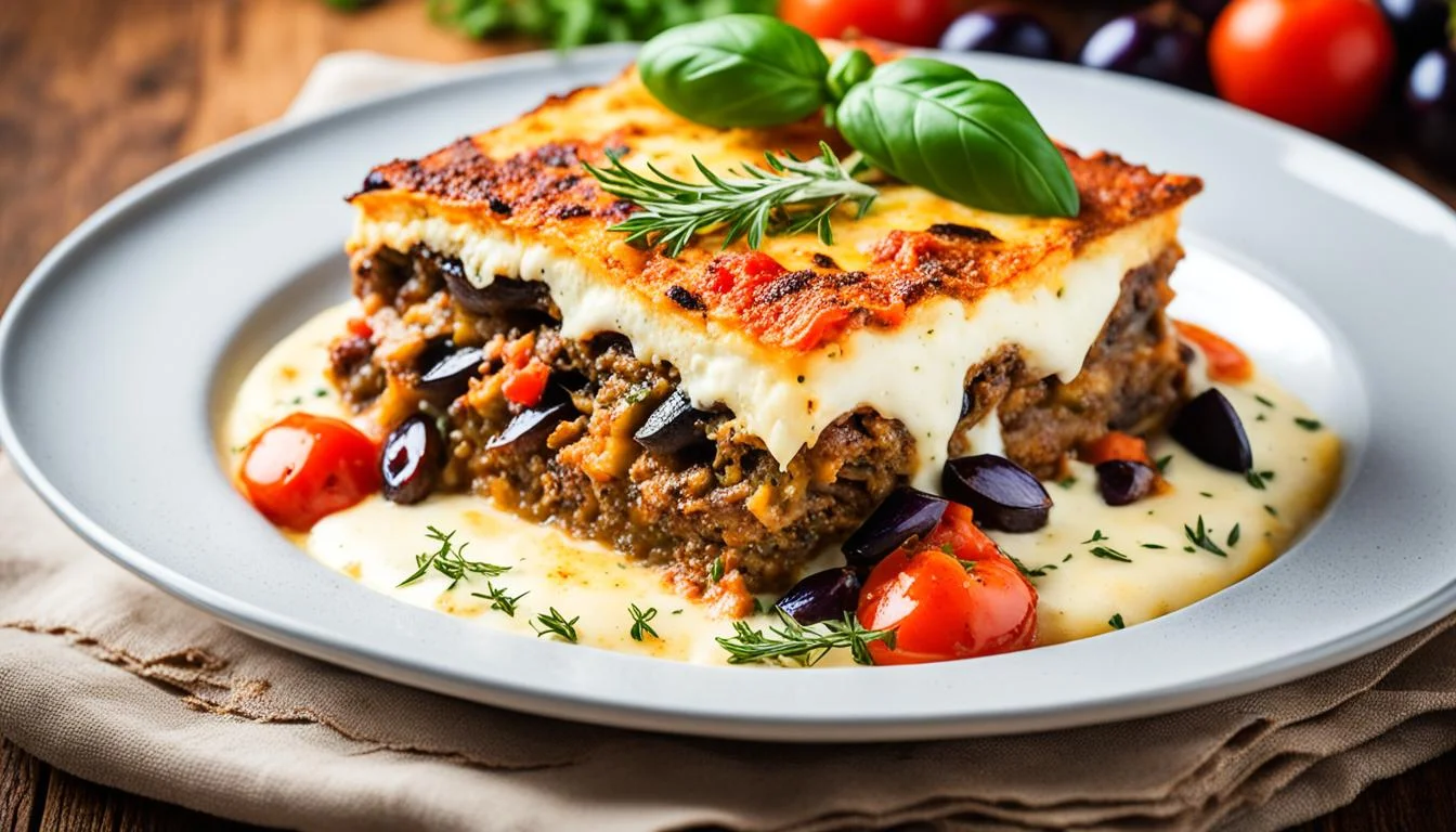 Moussaka de borrego