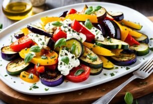 Paneche de legumes ao balsâmico