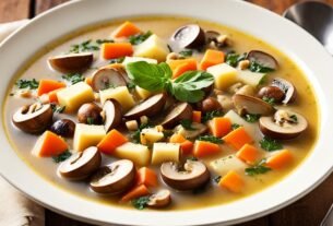 Sopa Palermo com Castanhas