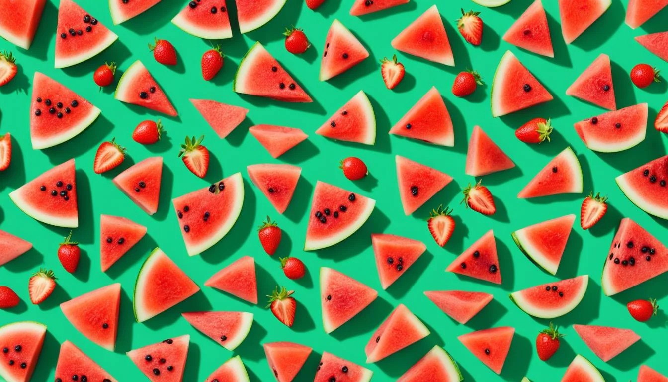 Melão com Morango Receitas Saudáveis | Delícias Naturais