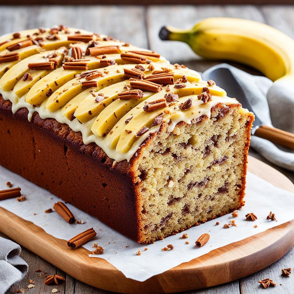 Bolo de Canela de Banana