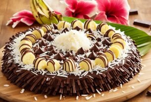 Bombom de banana caseiro