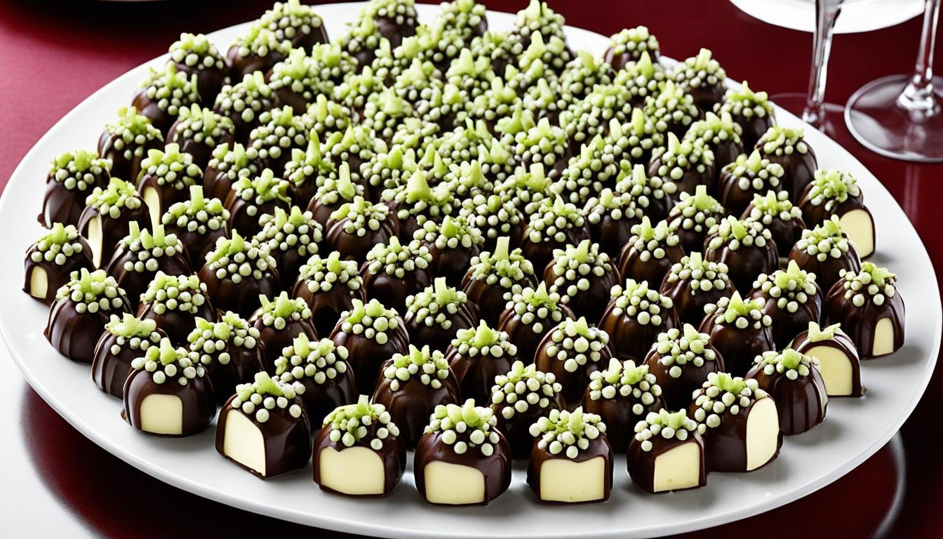 Brigadeiro Branco e Uva