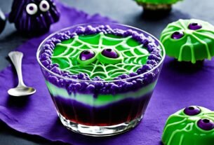 Olhos de gelatina para o Halloween