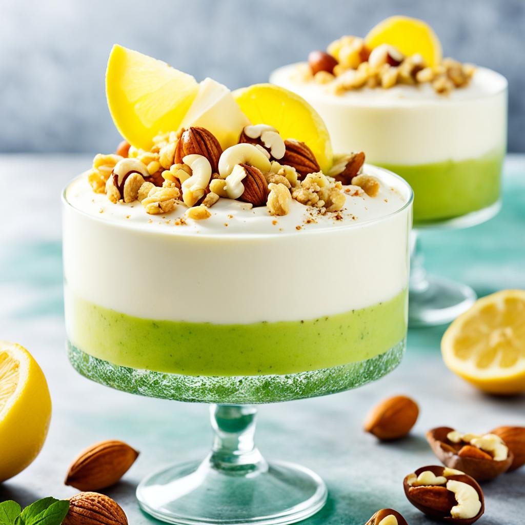 receita de mousse de limão com castanha de caju