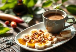 CAFÉ DA MANHÃ COM BANANA