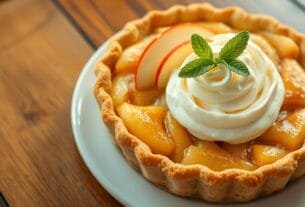 TORTA DE MAÇÃ COM CREME CHIFFON